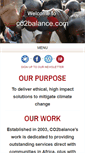 Mobile Screenshot of co2balance.com